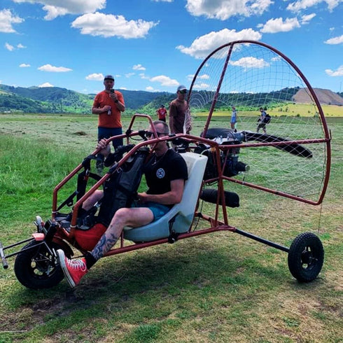Paramotor - zbor în tandem